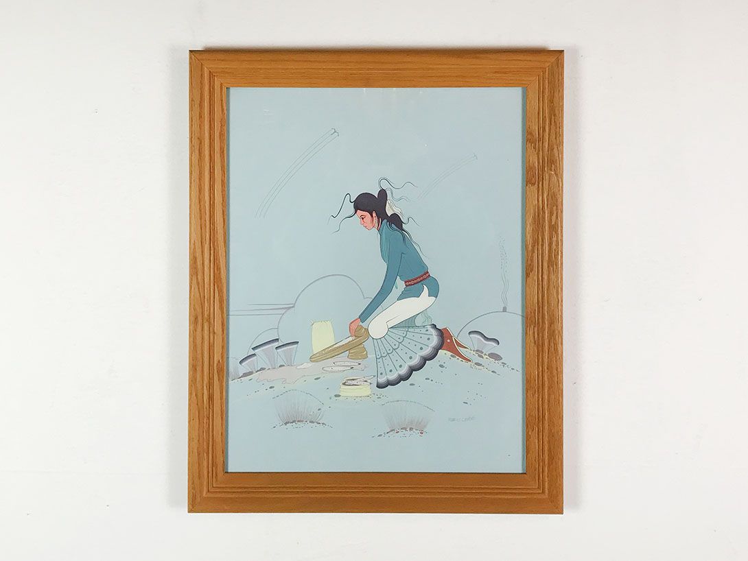 Foto Print of a Japanese Mermaid Girl 27E9