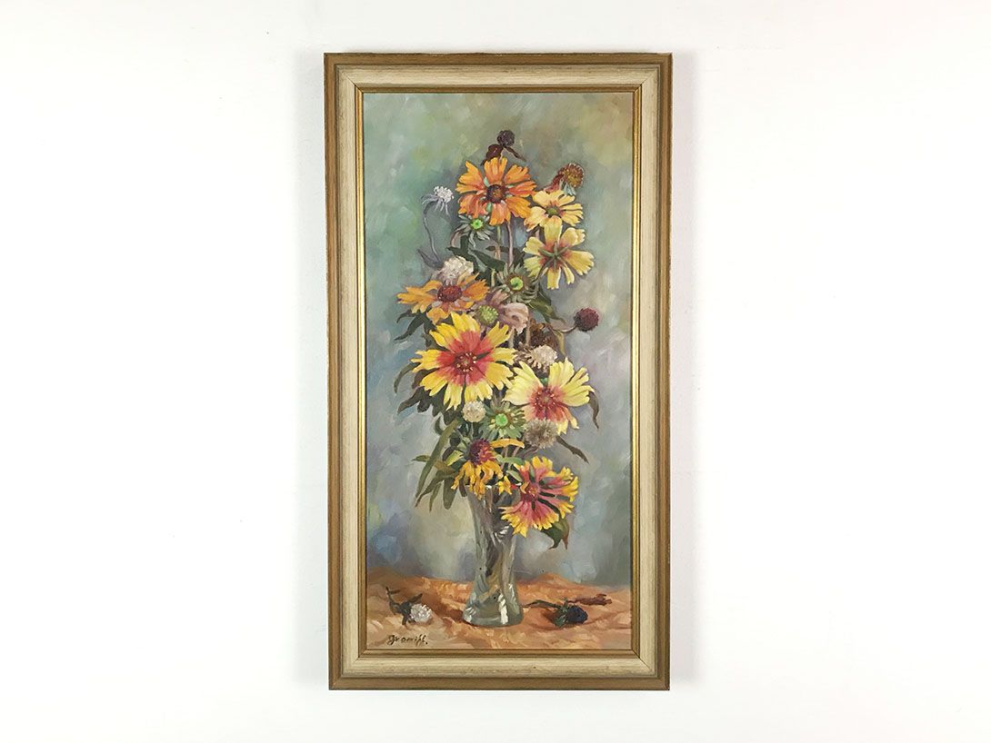 Foto Still Life of a Withering Flower Bouquet 27A6