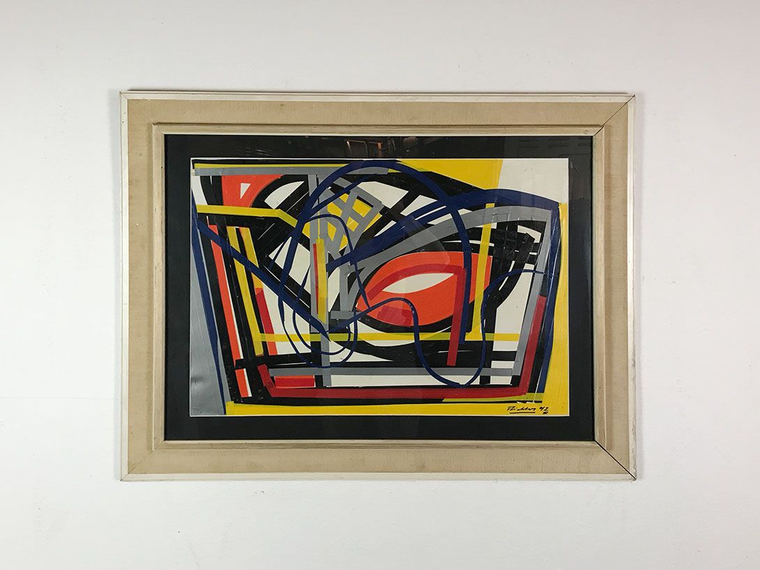 Foto Abstract Tape Artwork 1992 30C11