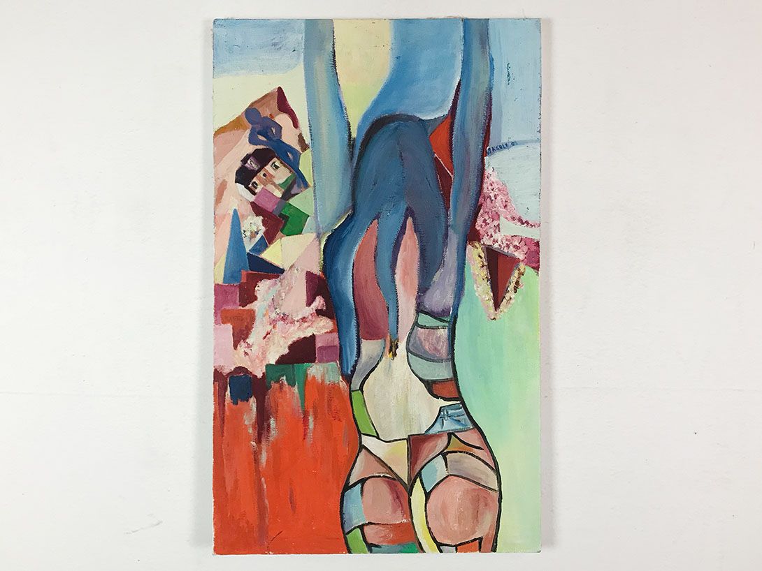 Foto Abstract Painting of a Woman 30B7
