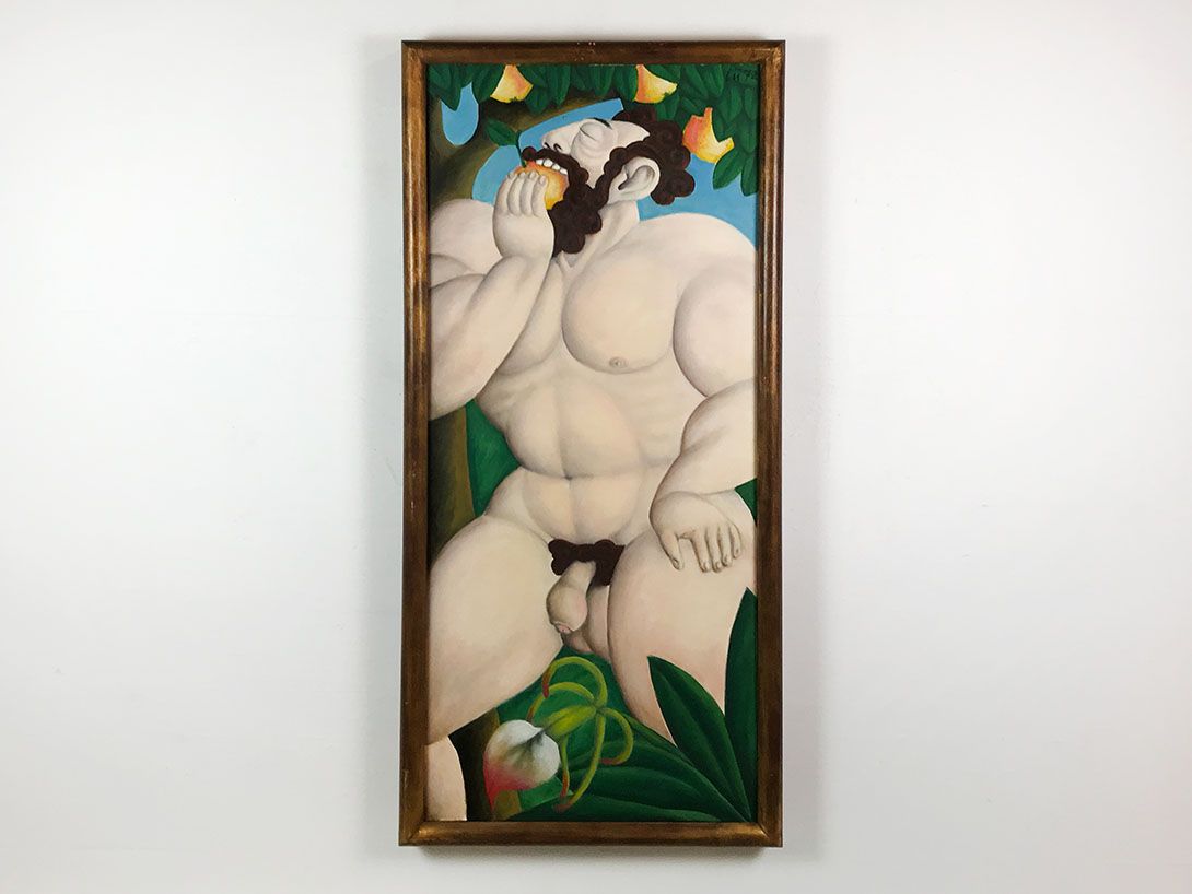 Foto Huge Painting of Adam 32C4