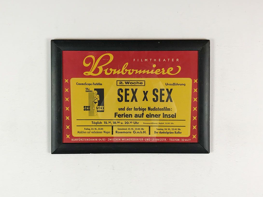 Foto Erotic Cinema Advertisement Germany 33B1