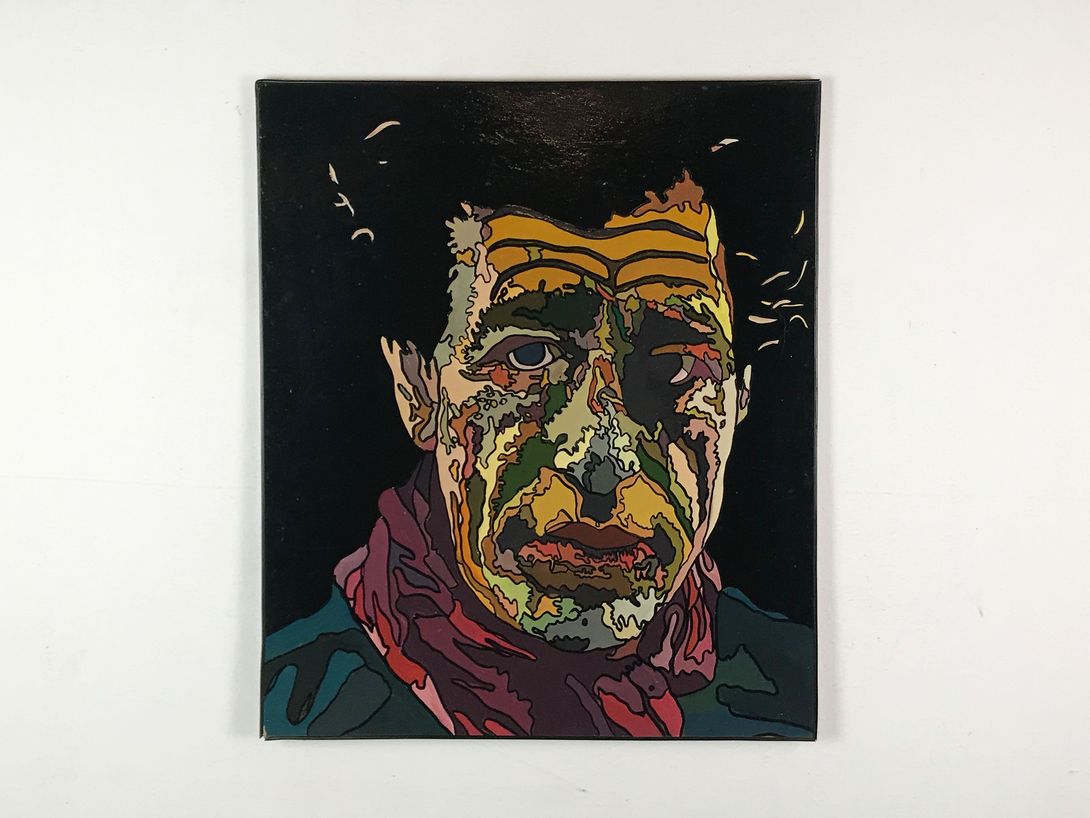 Foto Very Colorful Portrait of a Man 35A6
