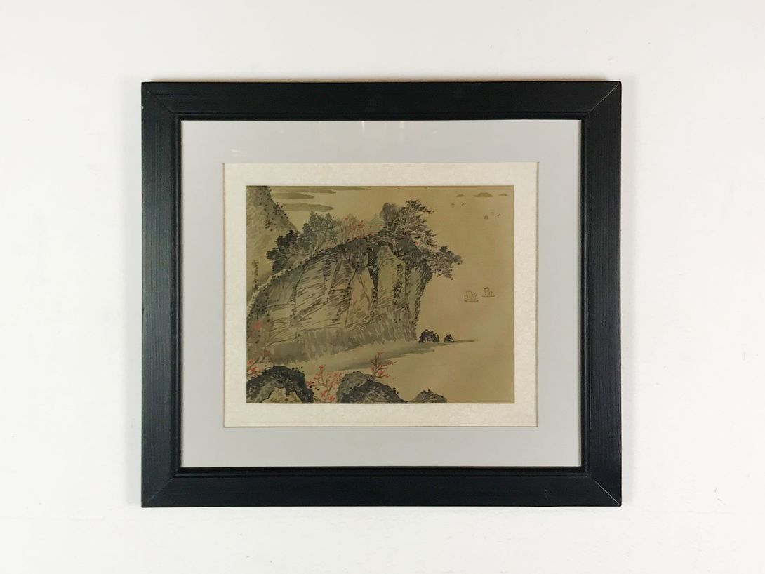Foto Japanese Painting of a Hill h58x64 36A8