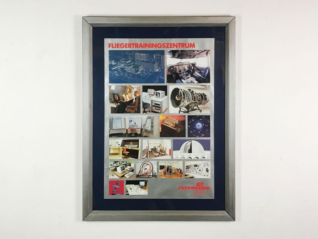 Foto Interflug Space Poster, Germany 38A8