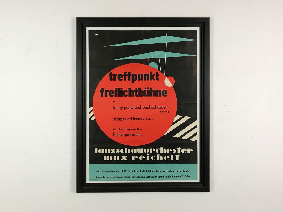Foto Tanzorchester Poster, Germany 96x72cm 38A6