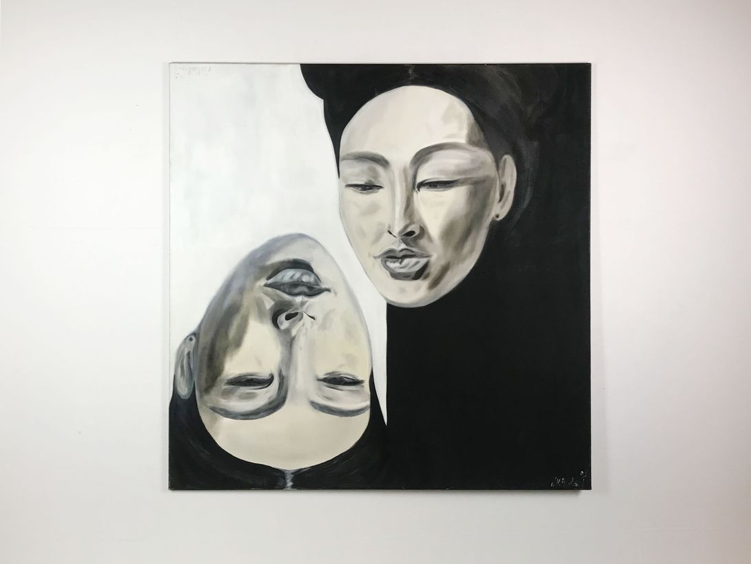 Foto Square Yin and Yang Painting h140x140 39A5
