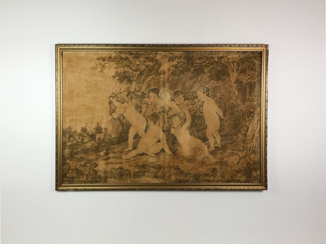 Foto Gobelin Children Carrying Grapes h139x202 2B2