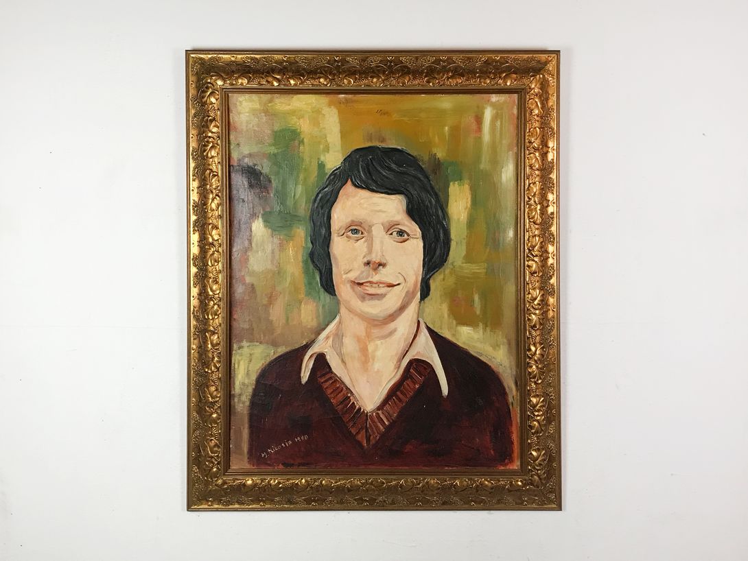 Foto Oil Portrait of a Man 1980 h106x89 3B2