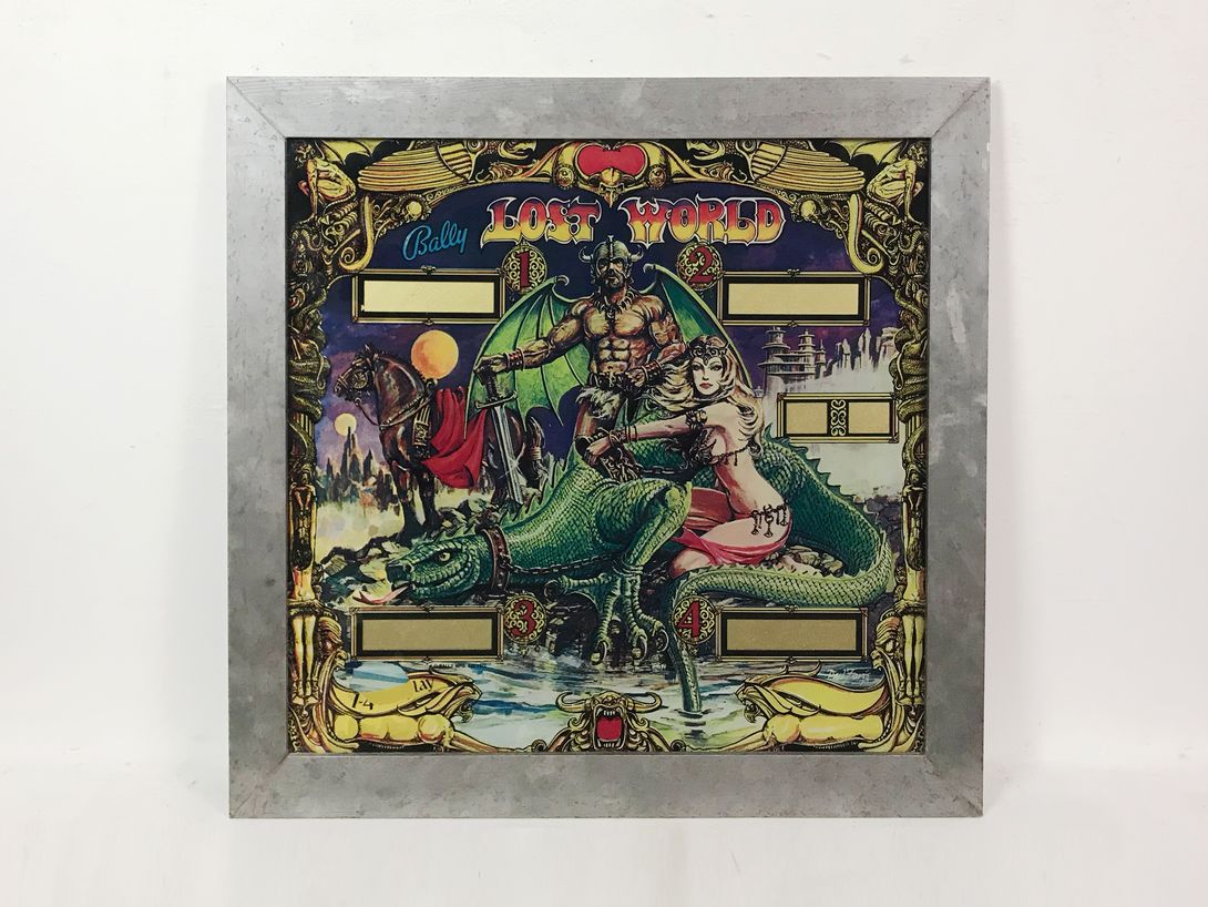 Foto Lost World Pinball Backglass 3A5