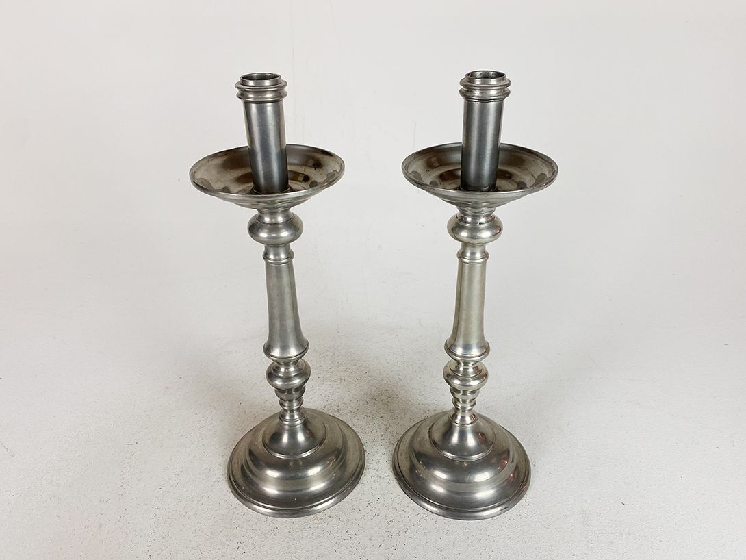 Foto Silver Candle Holder h41