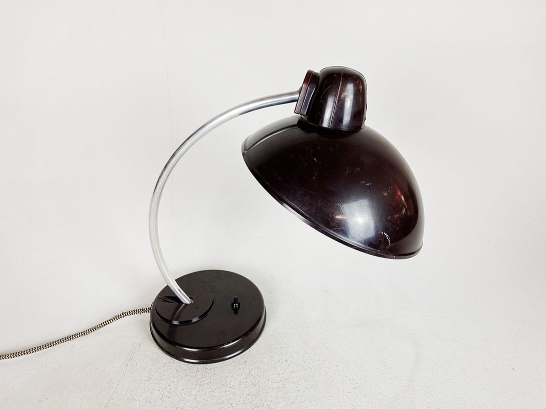 Foto Black Rounded Desk Lamp h42 RB3