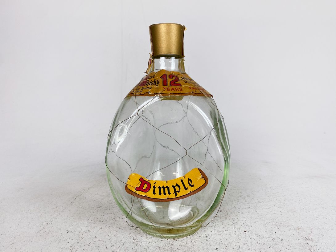 Foto Dimple Whiskey Bottle h22x12