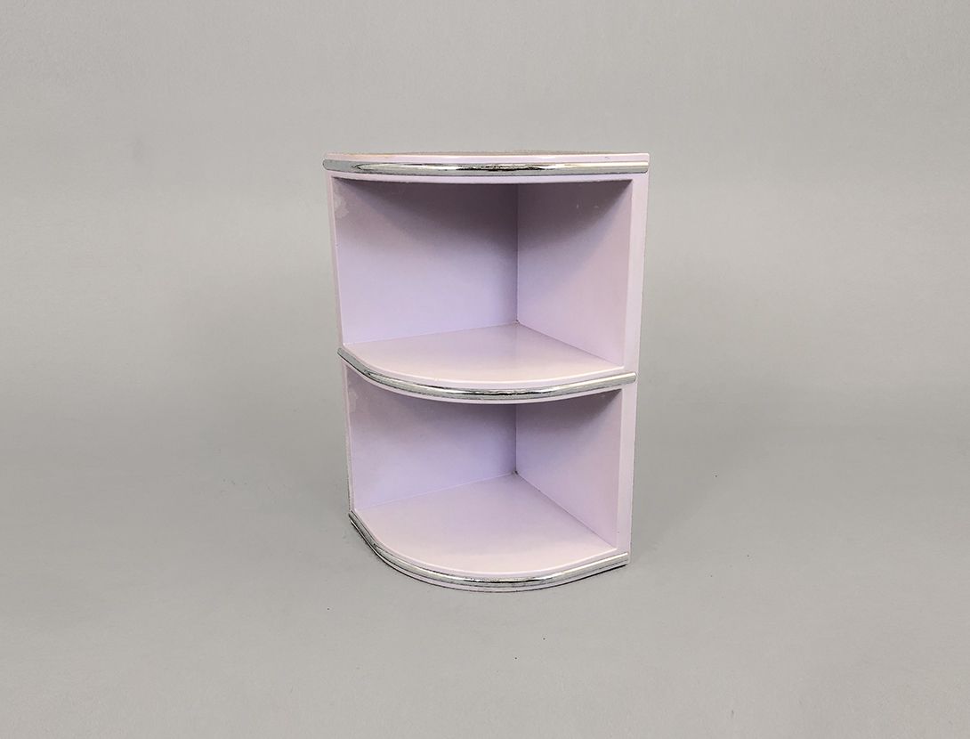 Foto Light Violet Metal Kitchen Corner Shelf 1960 h58