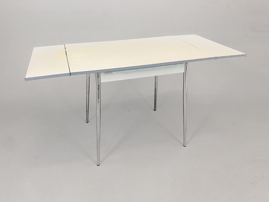 Foto White Kitchen Table Extendible h74x94x63