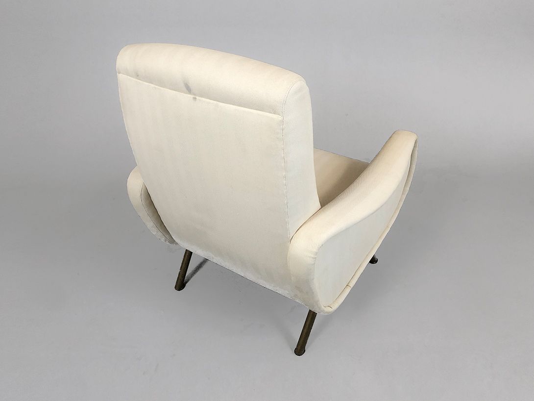 Foto White Zanuso Lady Armchair for Cassina