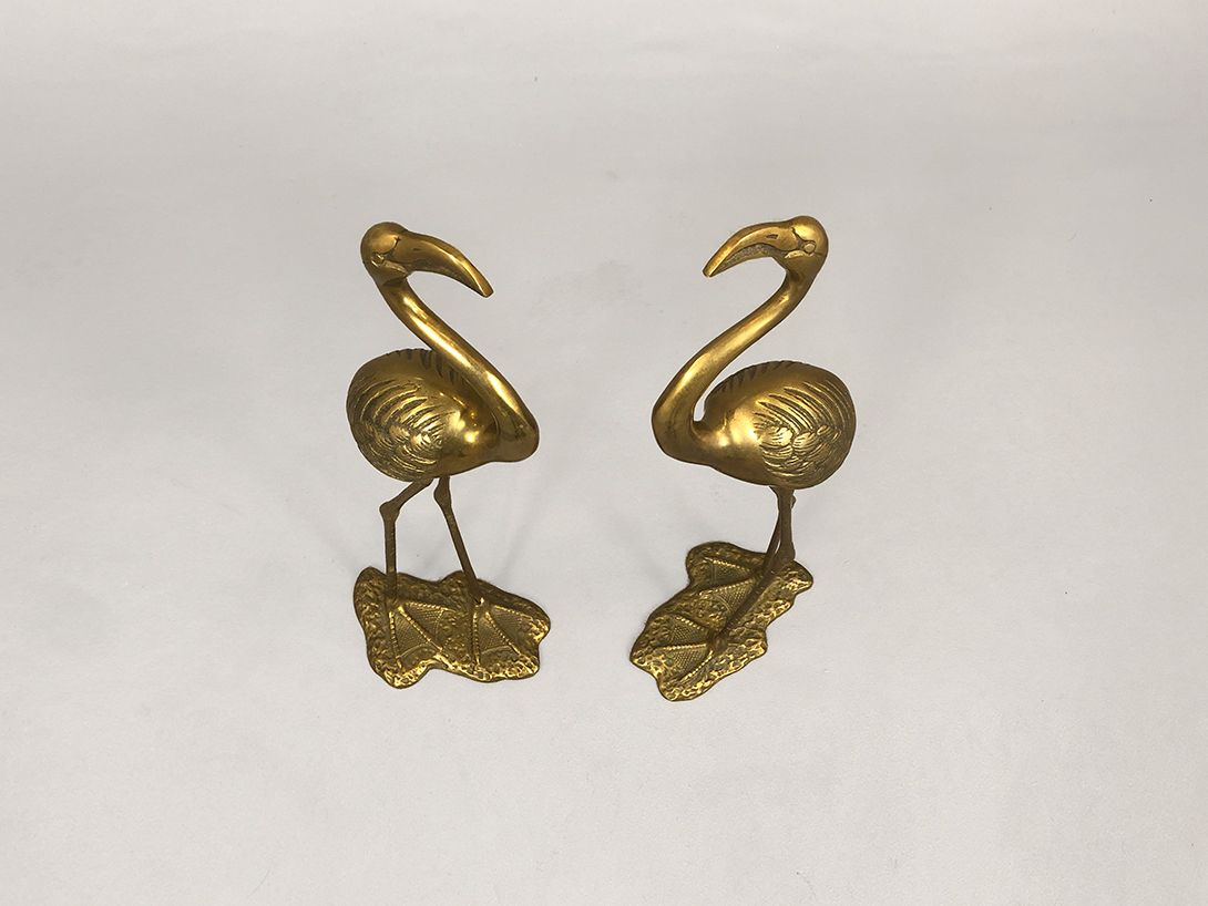 Foto Golden Flamingos