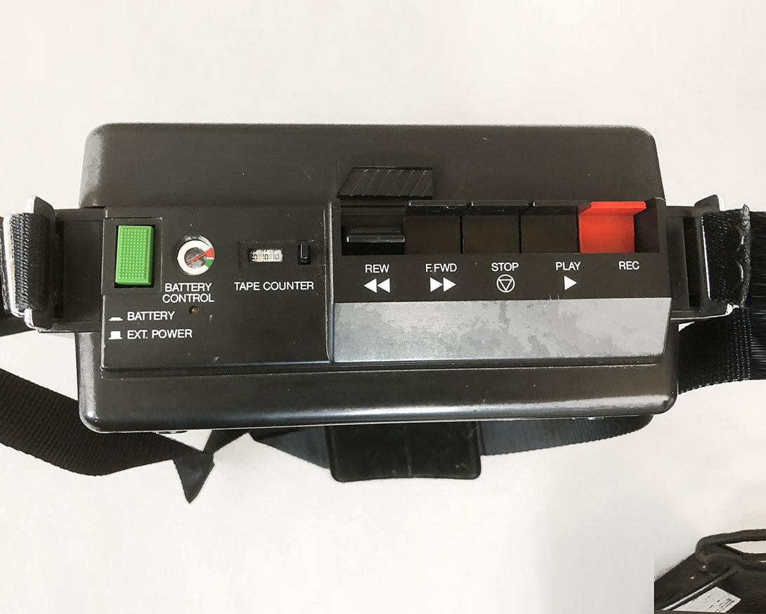 Foto Portable Interview Set with Camcorder and Tape Recorder