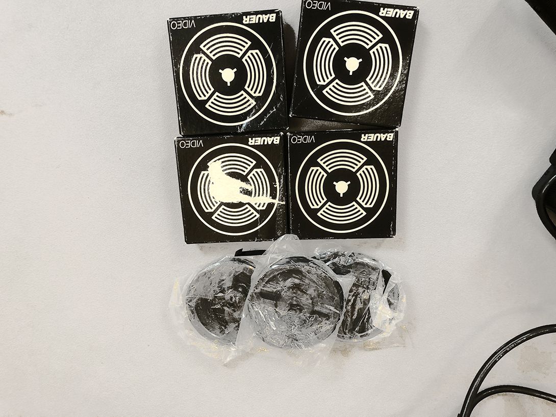 Foto Portable Interview Set with Camcorder and Tape Recorder