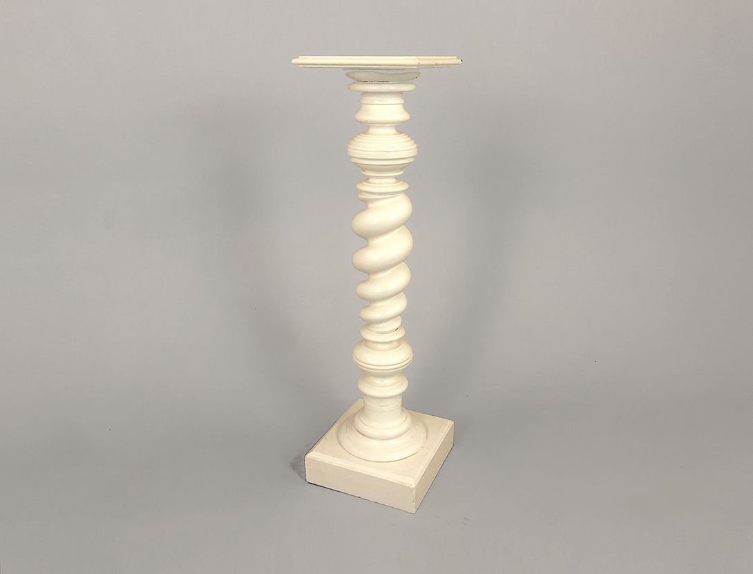 Foto Turned Wooden Column Spreewald 1890