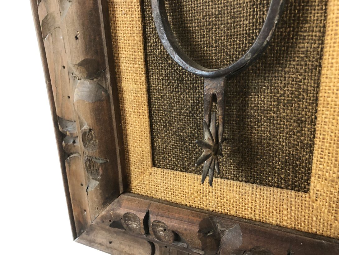 Foto Western Cowboy Spur Wall Decoration h40 17A12