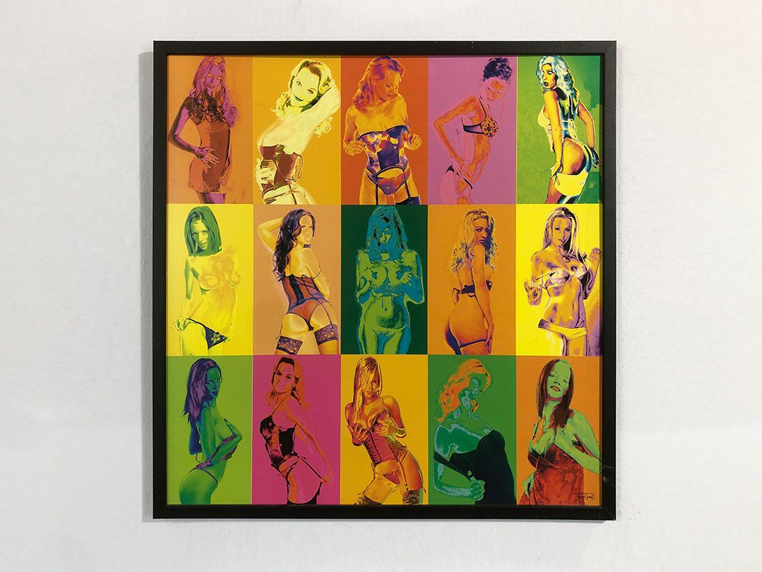 Foto Pop Art Pinup h74x74 32A8