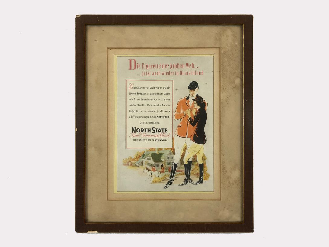 Foto North State Cigarette Advertisement h43x35 22D13