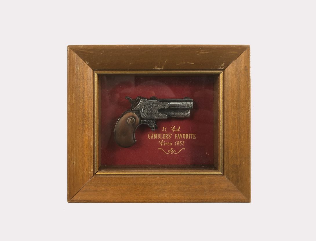 Foto Framed Gun Gamblers&#8217; Favorite 1865 h14x17 18A20