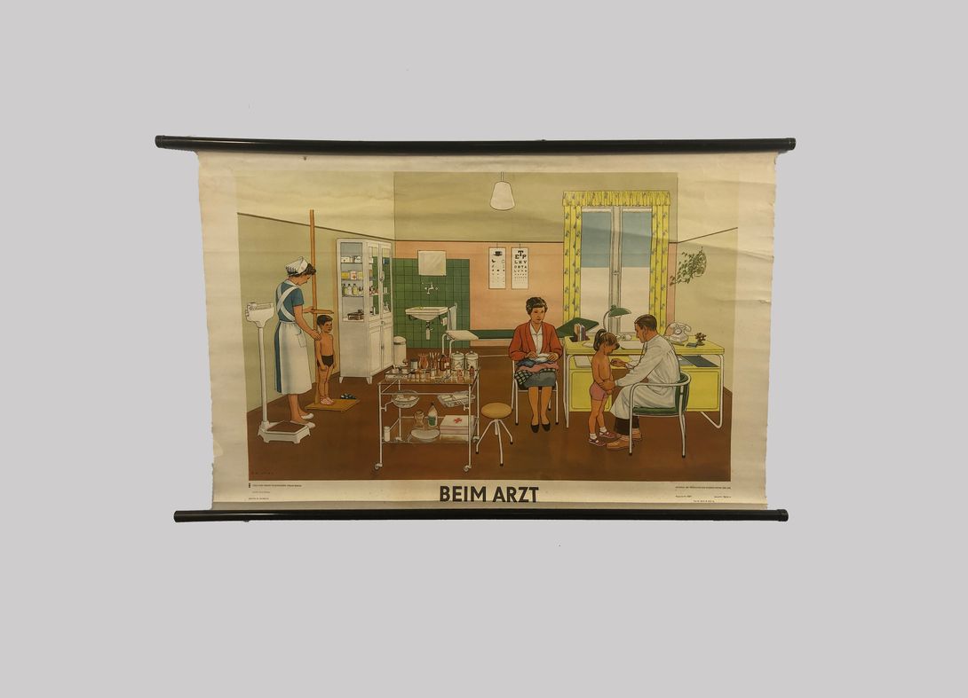 Foto School Chart Doctor&#8217;s Office Beim Arzt h76x123