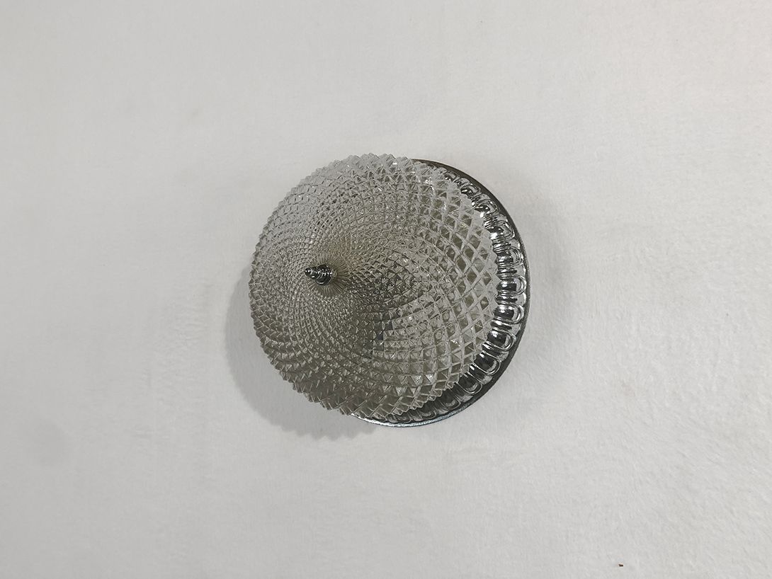 Foto Round Glass Wall Lamp ø30