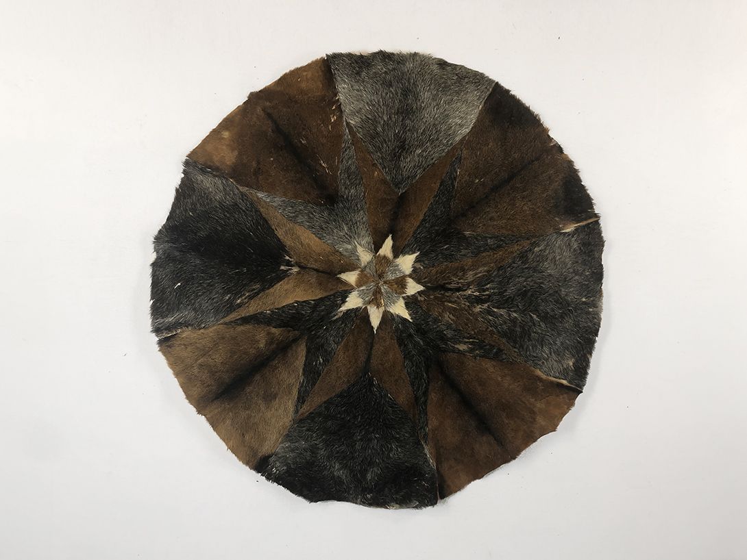 Foto Round Patchwork Skins Carpet