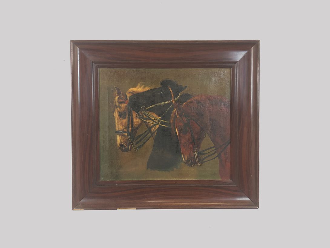 Foto Oil Painting Three Horses h63x72 24E5