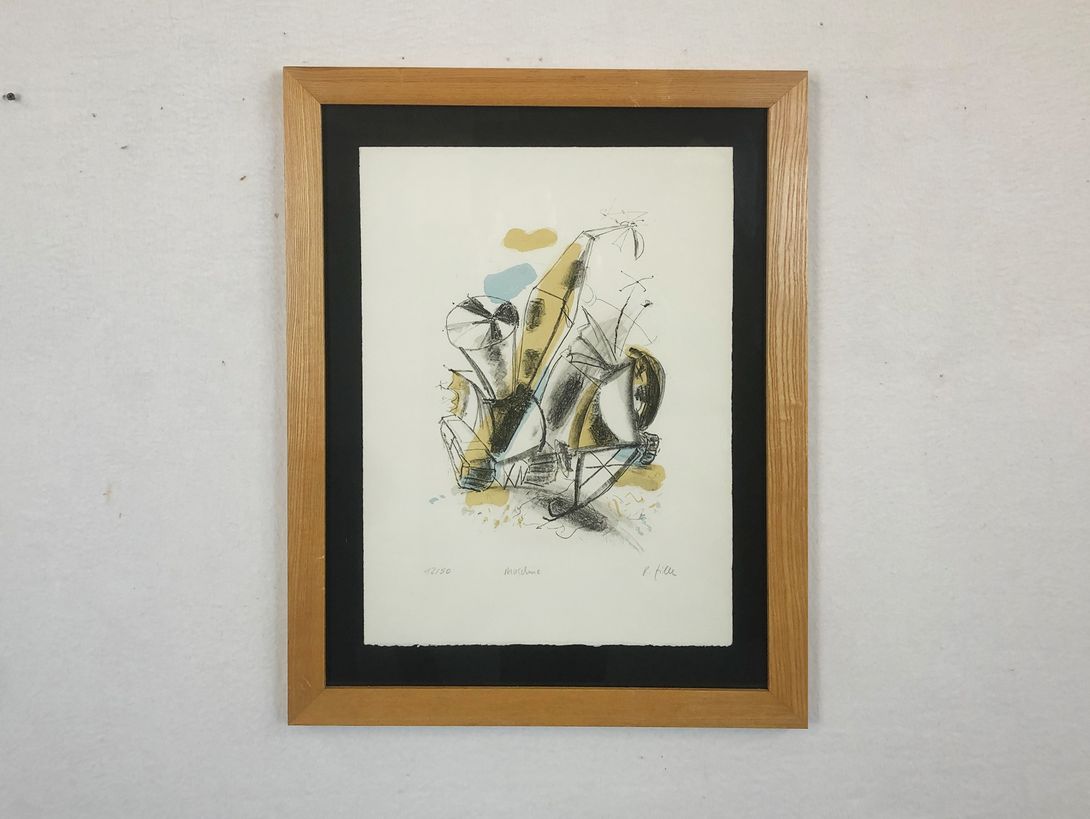 Foto Abstract Print Machine h71x55 37A16