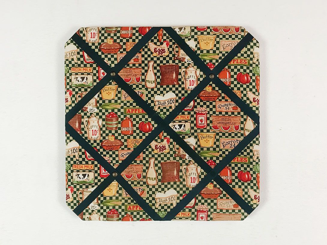 Foto Square Textile Wall Decor for the Kitchen h41 17D16