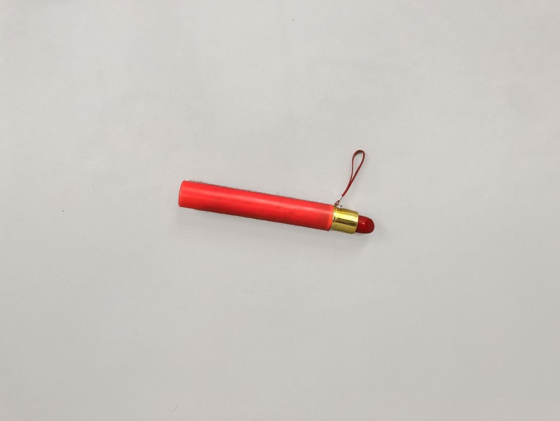 Foto Red Lipstick Folding Umbrella