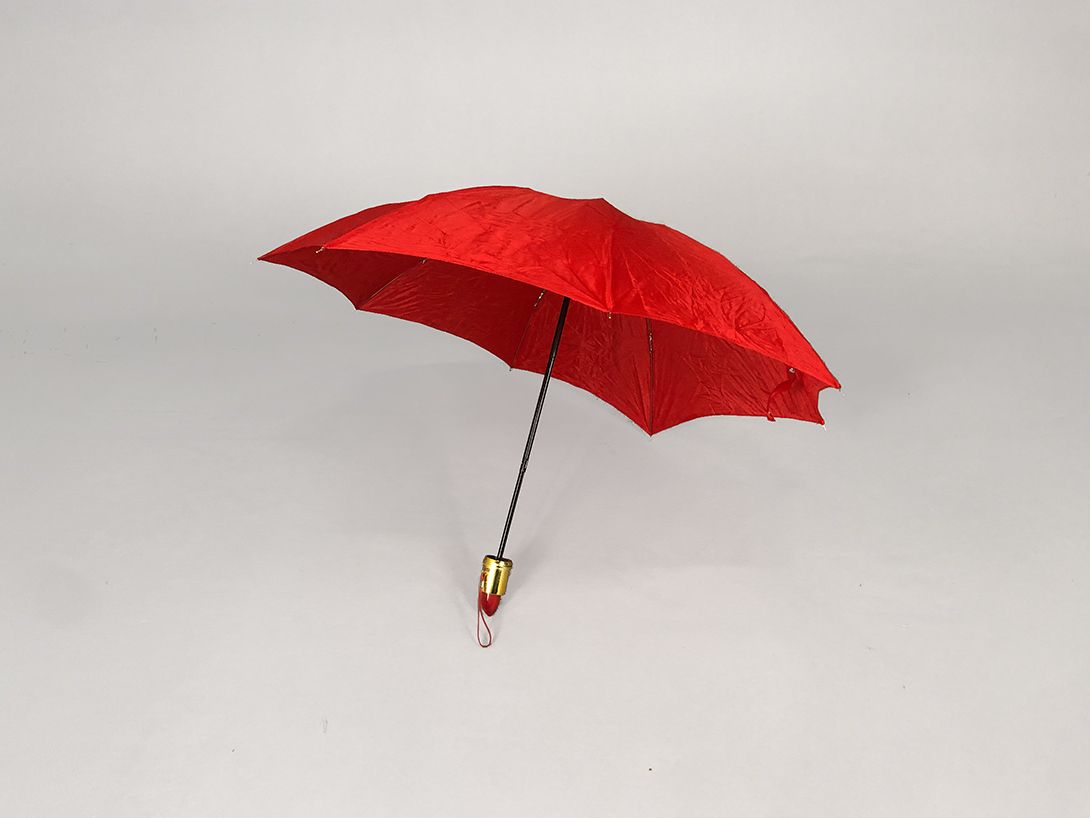 Foto Red Lipstick Folding Umbrella