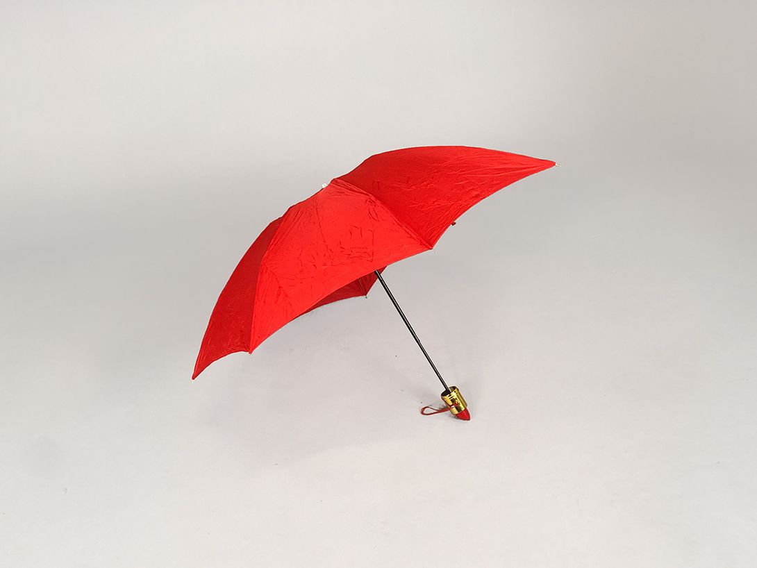 Foto Red Lipstick Folding Umbrella
