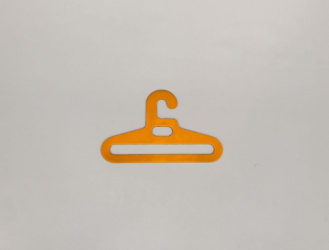 Foto Orange Plastic Hanger