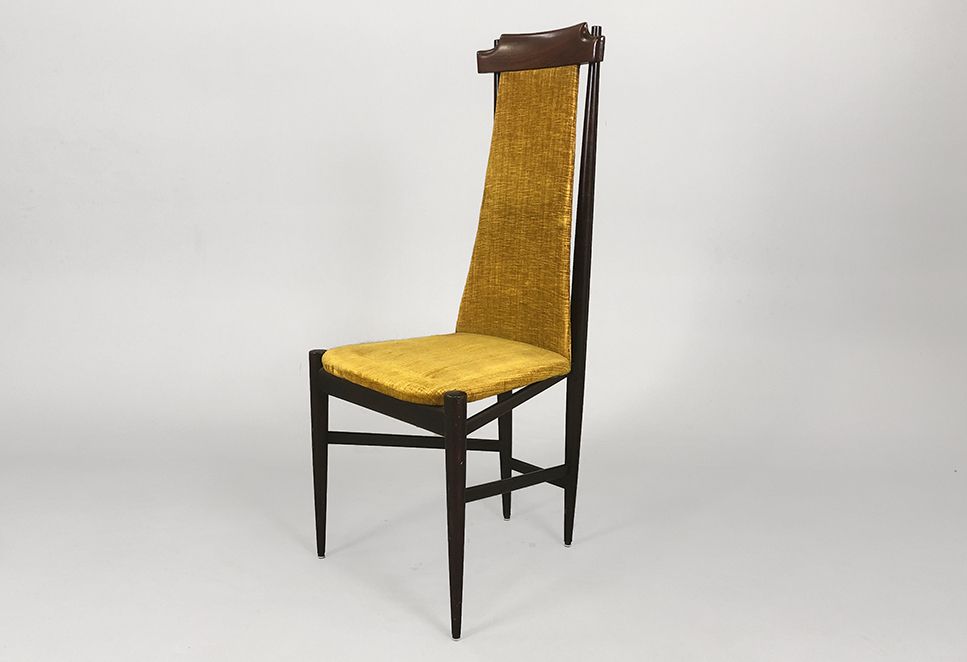 Foto Velour Sergio Rodrigues Dining Chair