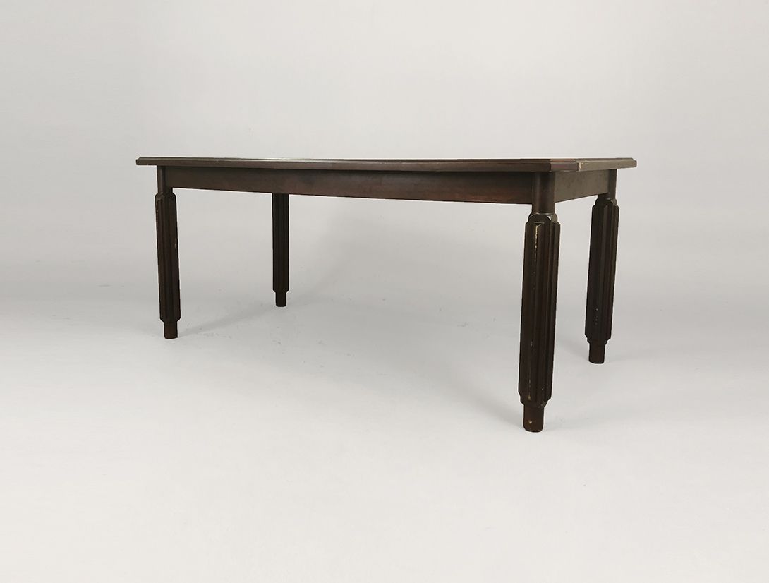 Foto Sergio Rodrigues Dining Table h74x178x87