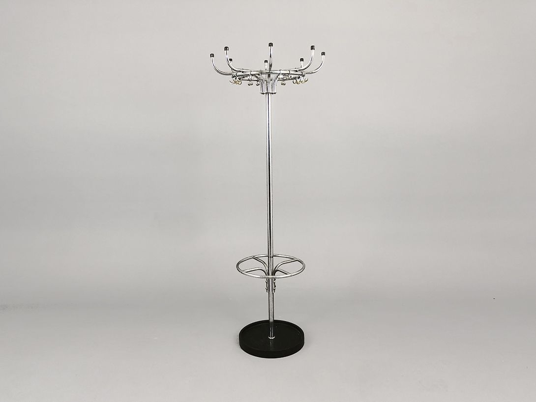 Foto Chrome Coat Rack with Eight Arms