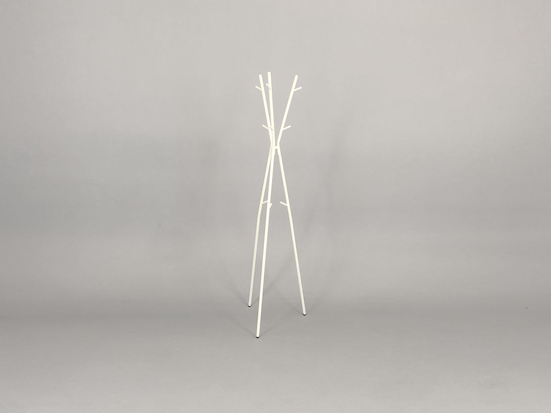 Foto White Coat Rack