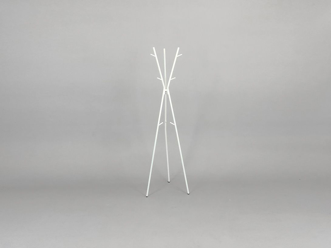 Foto White Coat Rack