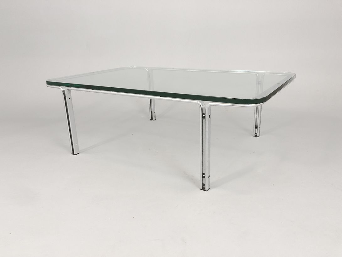 Foto Glass Coffee Table h40x120x76