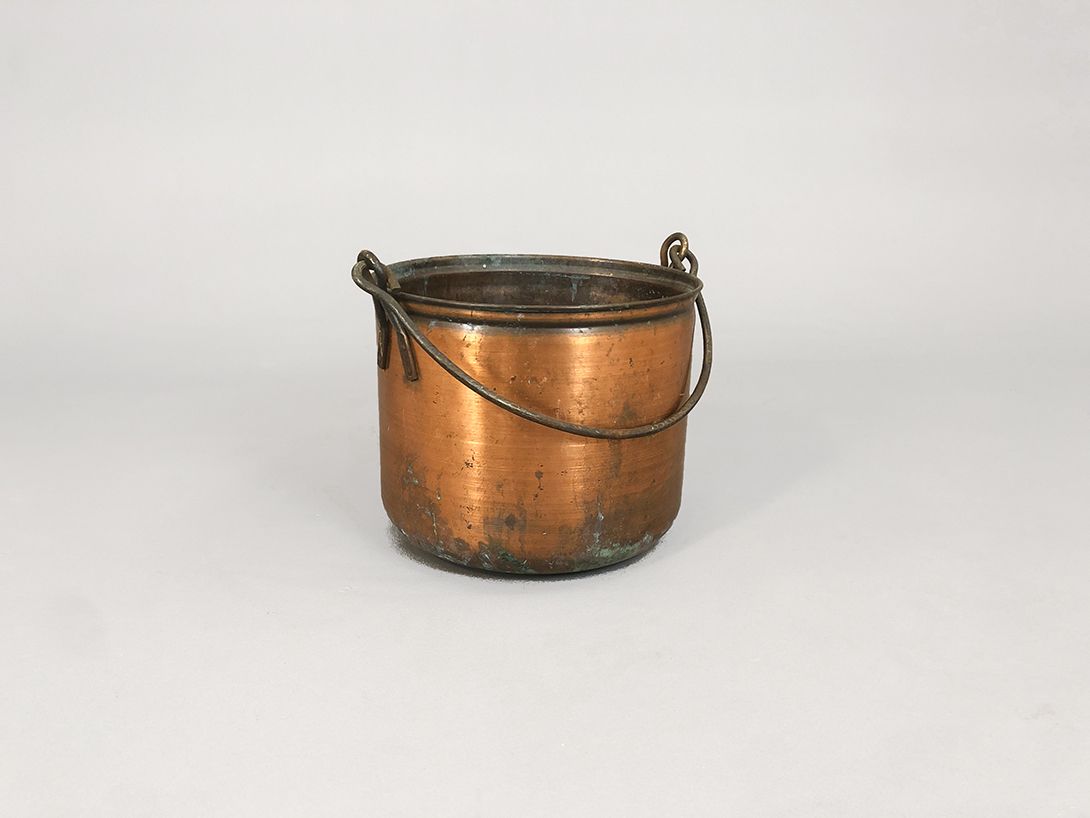 Foto Copper Pot with Handle H26x31