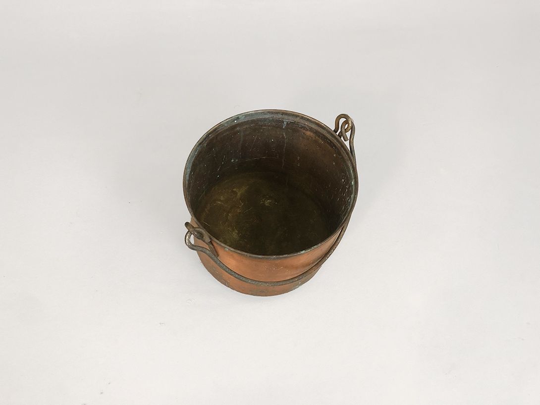 Foto Copper Pot with Handle H26x31
