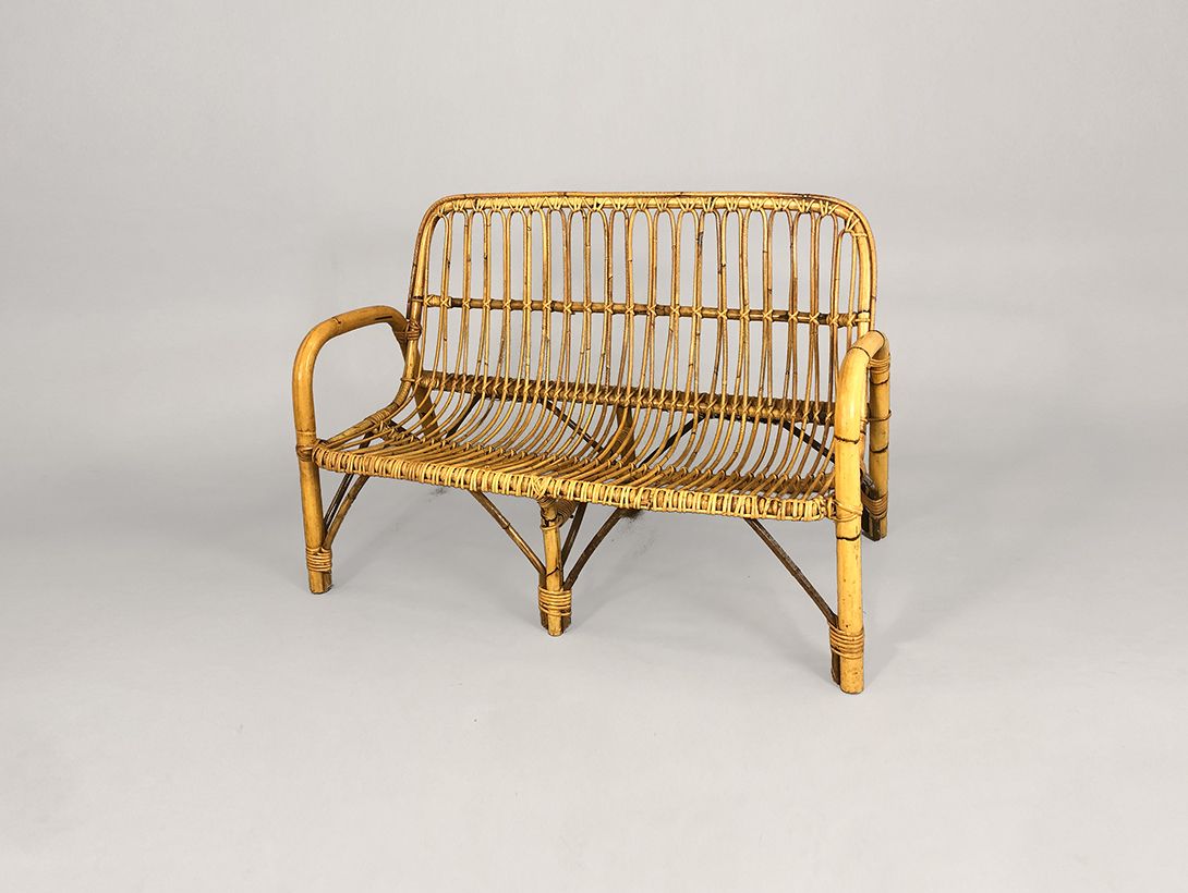 Foto Bamboo Garden Bench