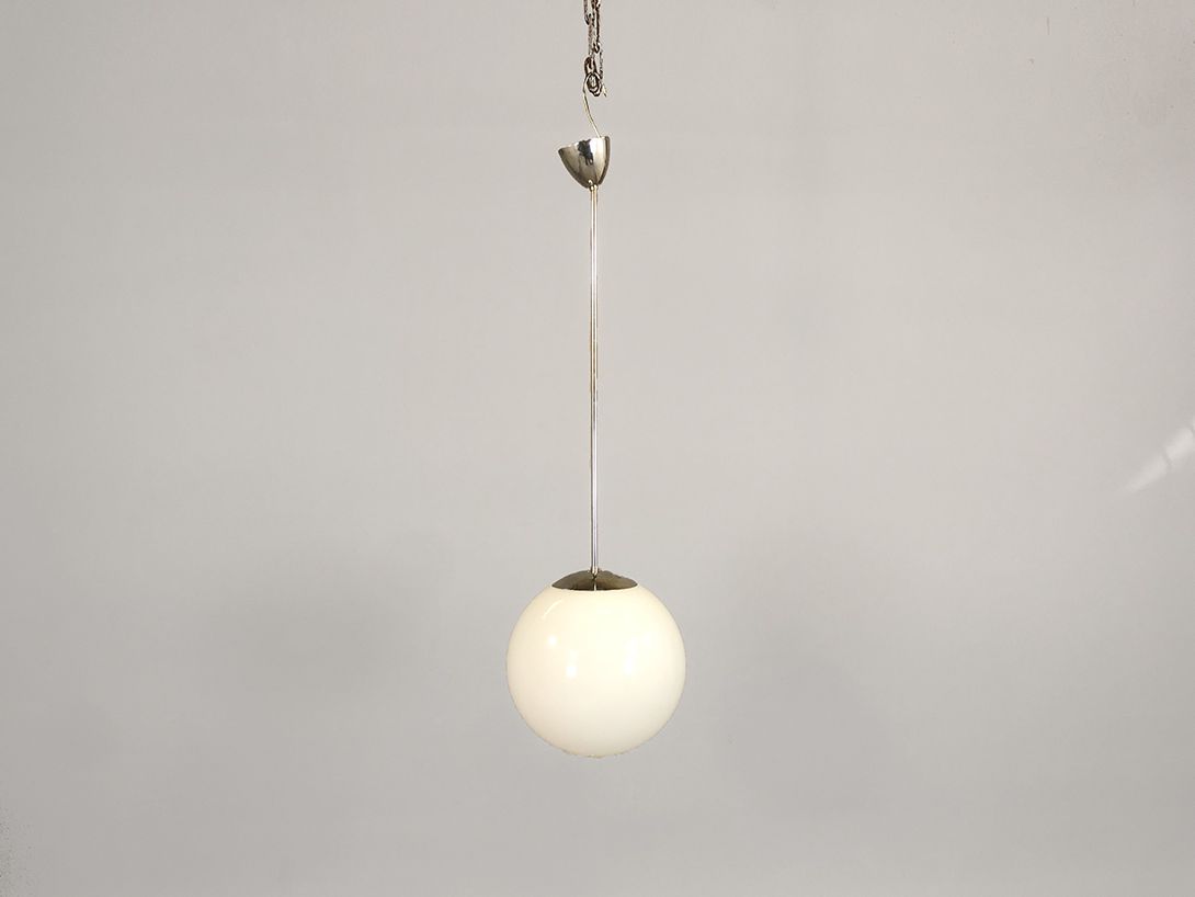 Foto White Spheric Pendant Lamp ø32