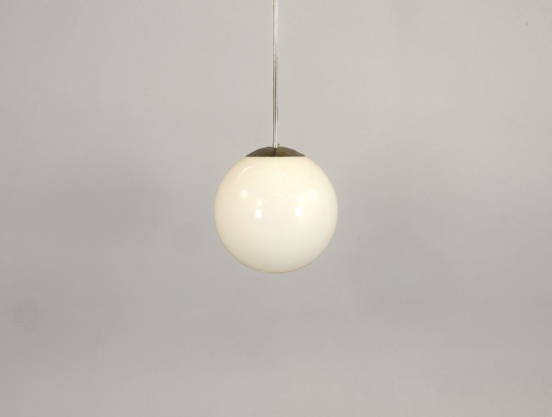 Foto White Spheric Pendant Lamp ø32