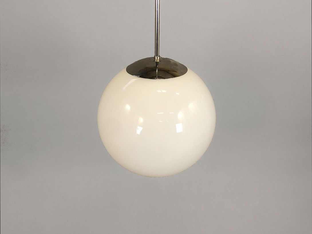 Foto White Spheric Pendant Lamp ø32